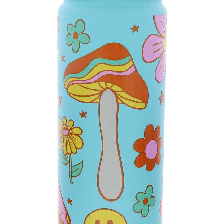 24 oz. Skinny Bottle with Straw Cap