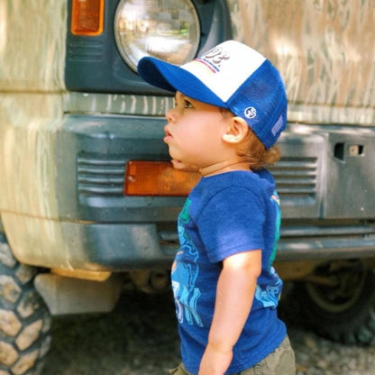 DUDE: Red / White / Mini - 6 Months to 18 Months