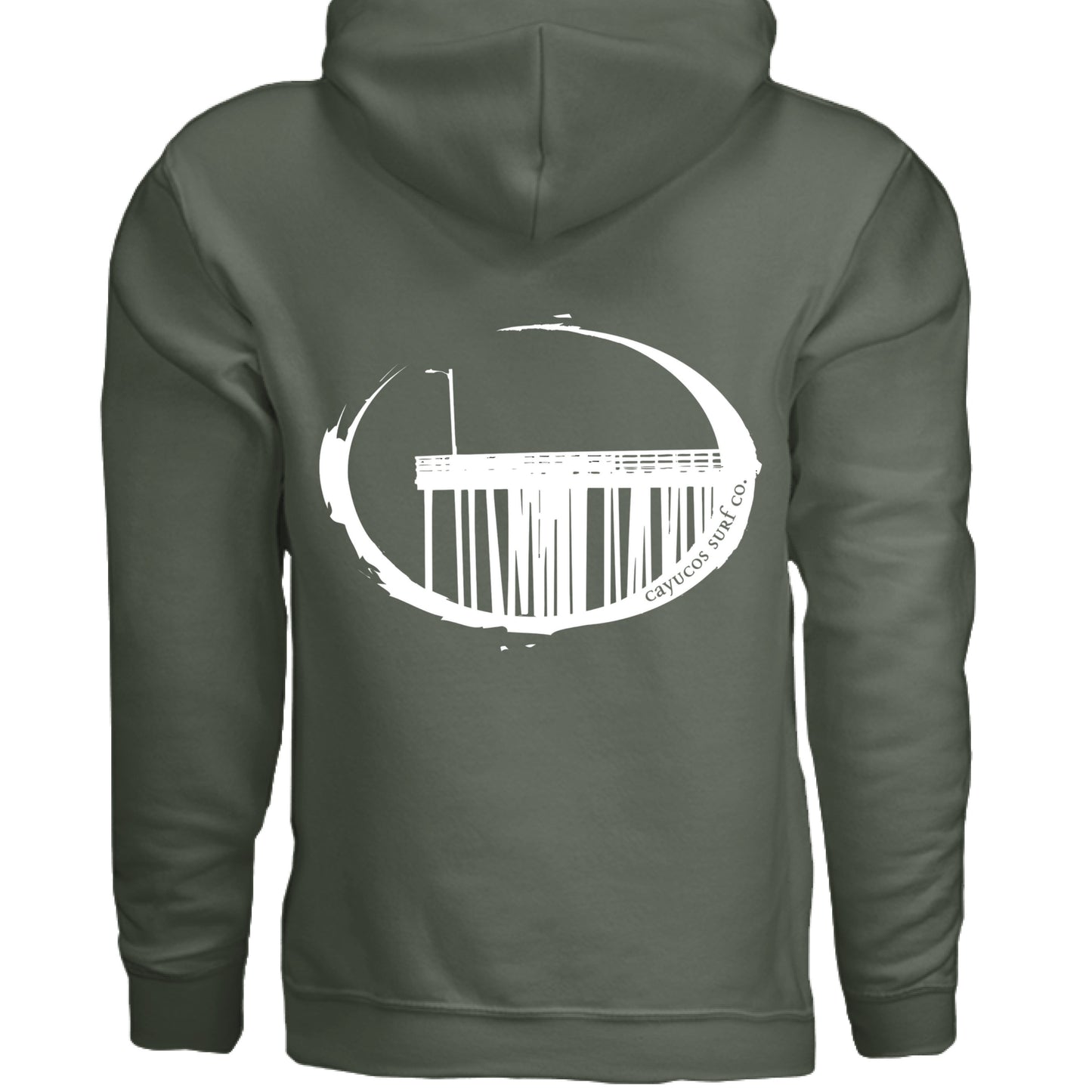 MILITARY GREEN - BACK