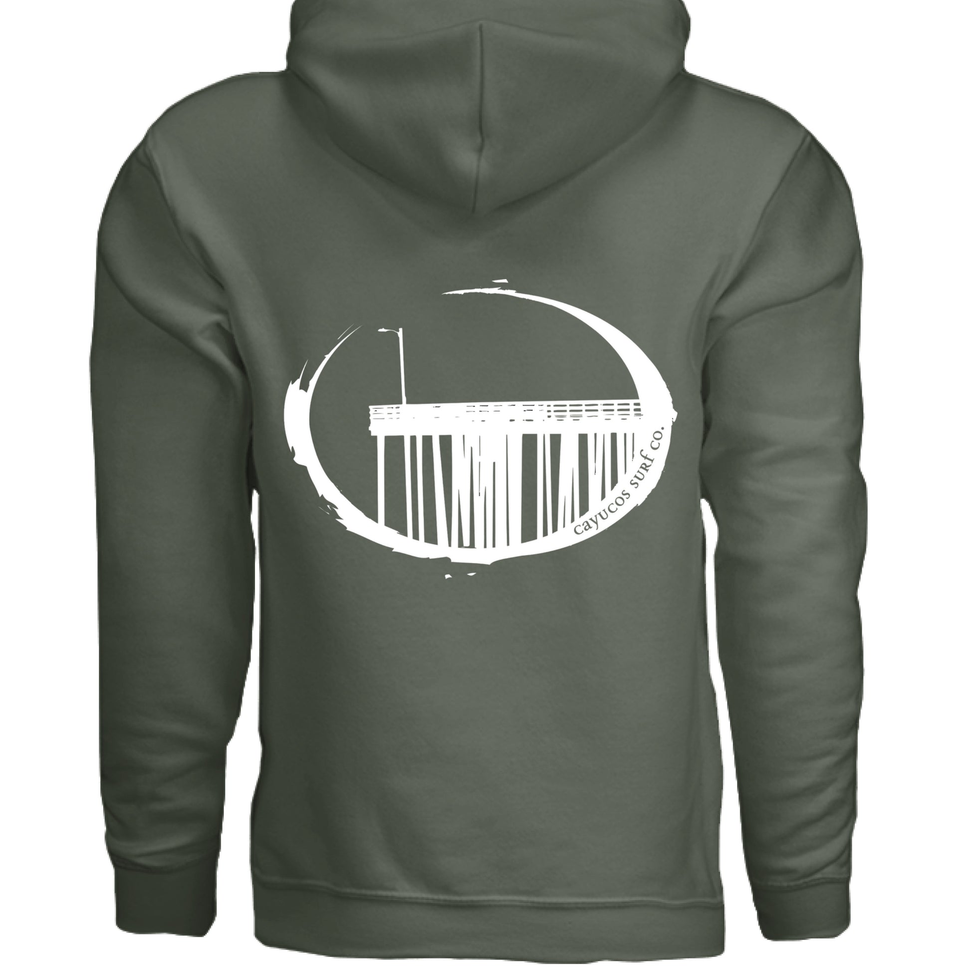 MILITARY GREEN - BACK