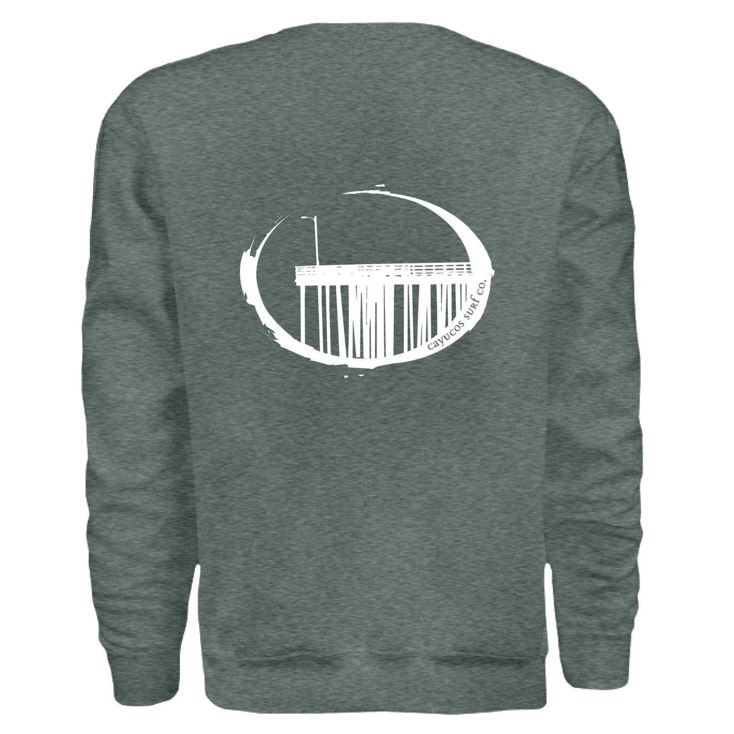 HEATHER SPORT DARK GREEN - BACK