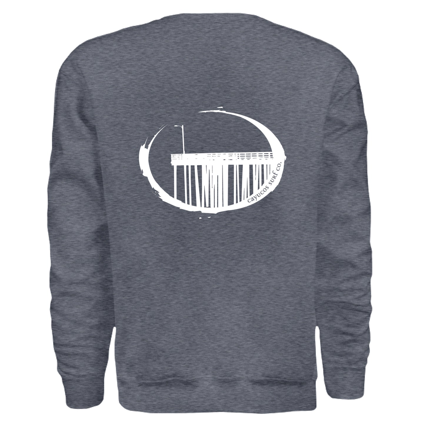 Heather Sport Dark Navy - BACK