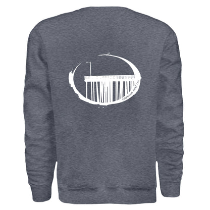 Heather Sport Dark Navy - BACK
