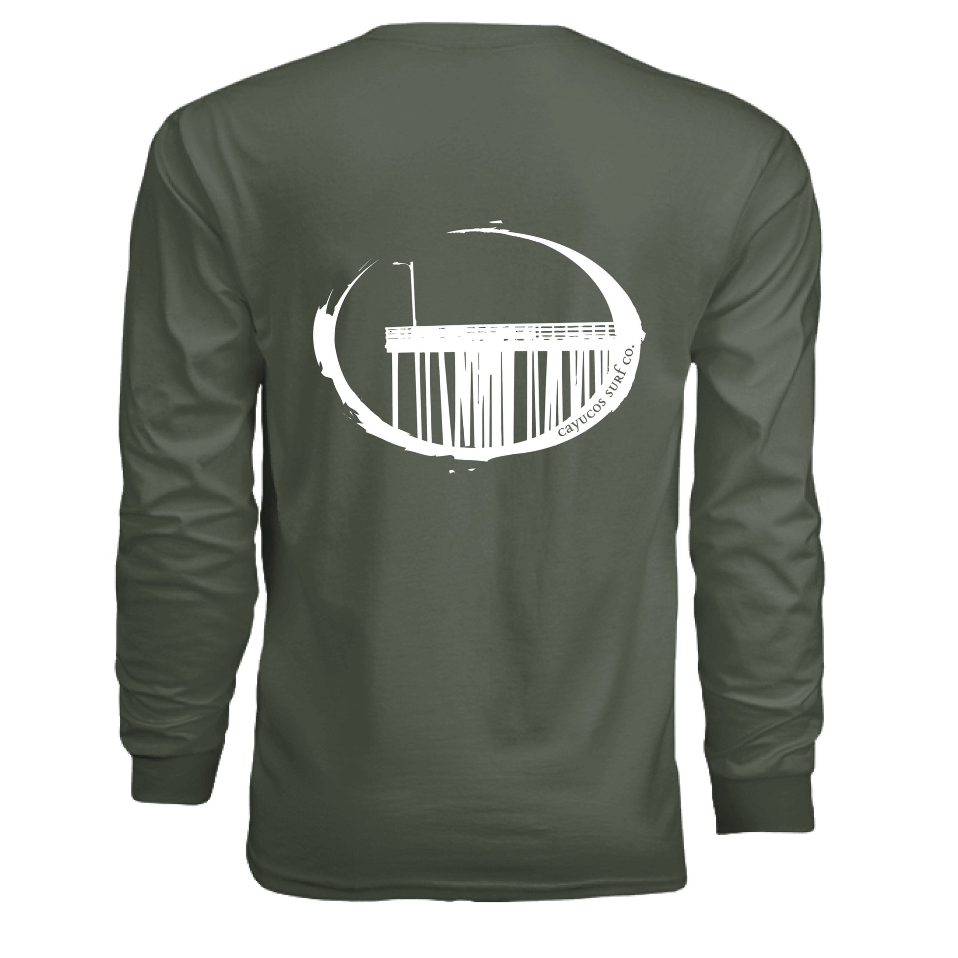 MILITARY GREEN - BACK