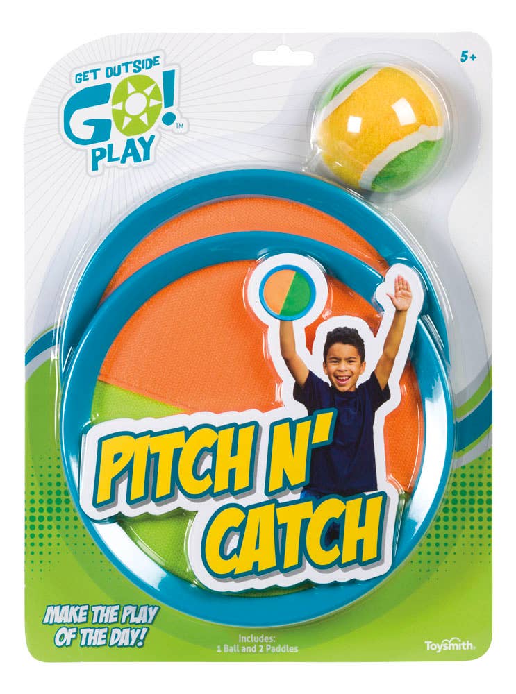 Toysmith Get Outside Go!  Pitch N Catch Playset