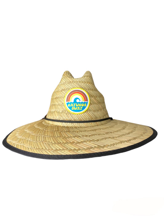 Cayucos Beach Life Straw Hat Patch