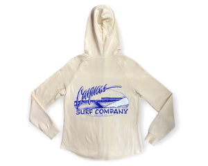 Cayucos Womens New/Old Pier Zip Up Hood