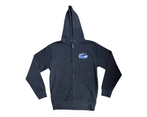 Cayucos Mens New/Old Pier Zip Up Hood