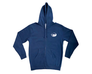 Cayucos Mens New/Old Pier Zip Up Hood