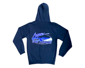 Cayucos Mens New/Old Pier Zip Up Hood