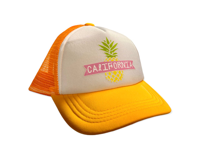 Cayucos Pineapple Youth Foam Trucker
