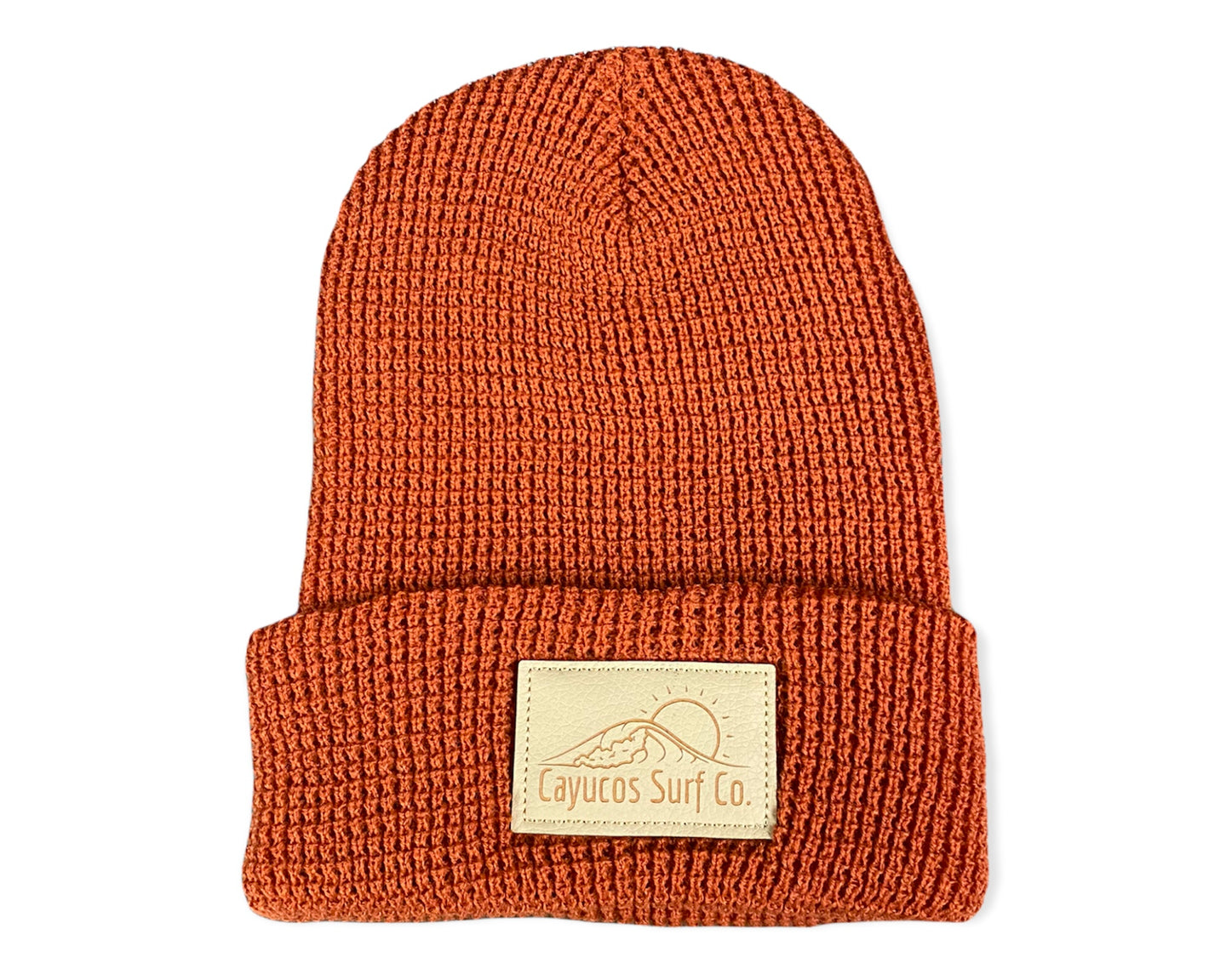 Cayucos Sunset Wave Waffle Beanie
