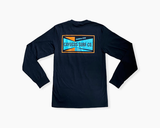 Cayucos King Of Beers Long Sleeve Tee