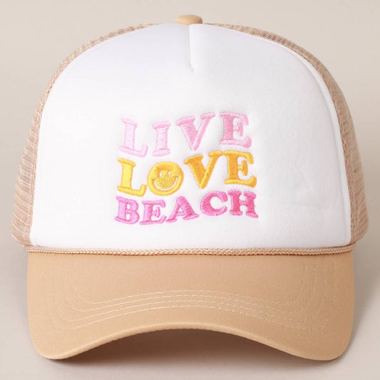 Beach Lovers Trucker Foam Cap