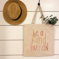 Load image into Gallery viewer, BE KIND REUSABLE TOTE