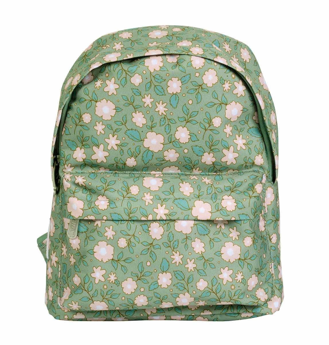 Little kids backpack: Blossoms -sage