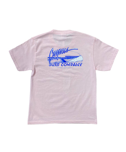 Cayucos Kids New/Old Pier Short Sleeve Tee