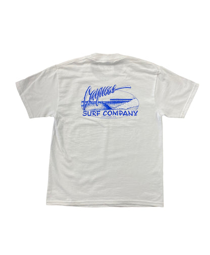 Cayucos Kids New/Old Pier Short Sleeve Tee
