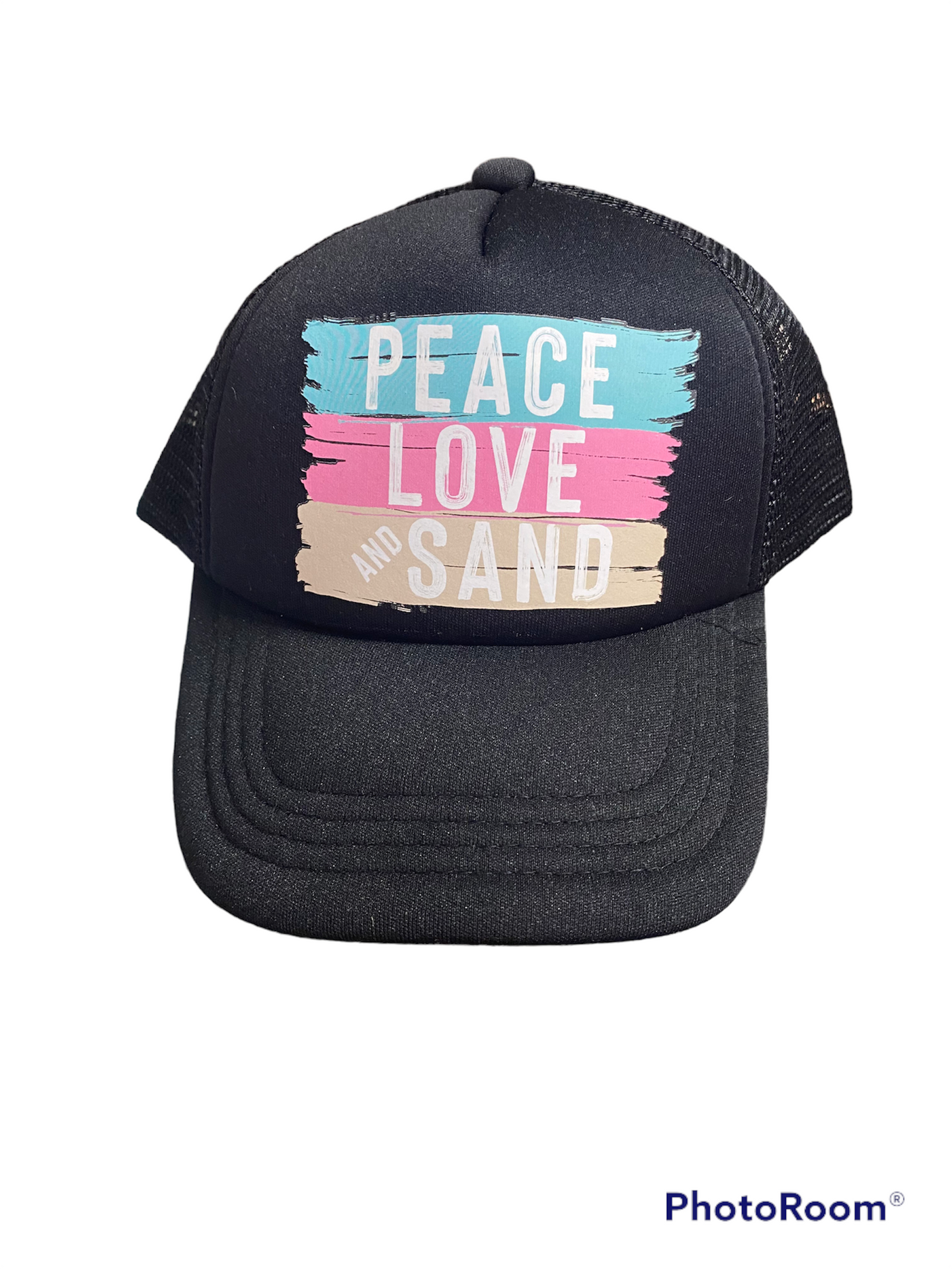 Cayucos Peace Love & Sand Adult Foam Trucker